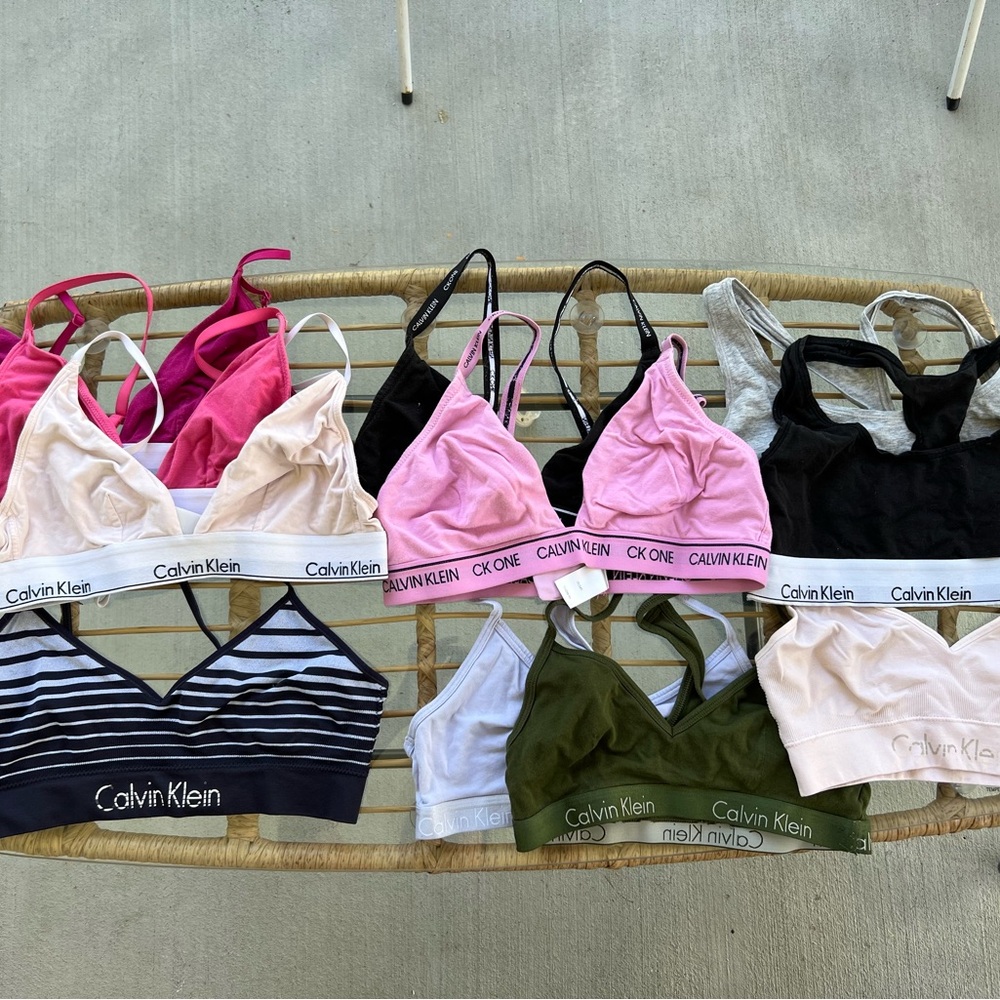 Calvin Klein Bralette Set - Multi-Color